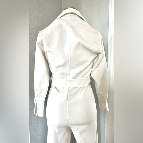 1970s Le Voys Vintage Jumpsuit with Belt Med - Picture 5 of 14